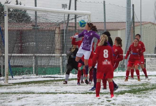 D2F – Claix s’impose sous la neige